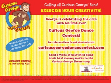 Curious George® Dance Contest – Sponsored Post