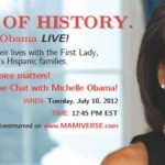 Join First Lady Michelle Obama Chat with Six Latina Moms