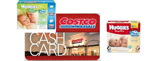 Giveaway: $50 Costco Cash Card Towards Huggies Snug & Dry Plus Diapers & Huggies Natural Care Plus Wipes