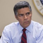 Esai Morales stars as the President of the United States on HBO’s The Brink