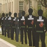 Santa Clara University Students Build Art Installation for 43 Students Missing, Presumed Dead in Mexico