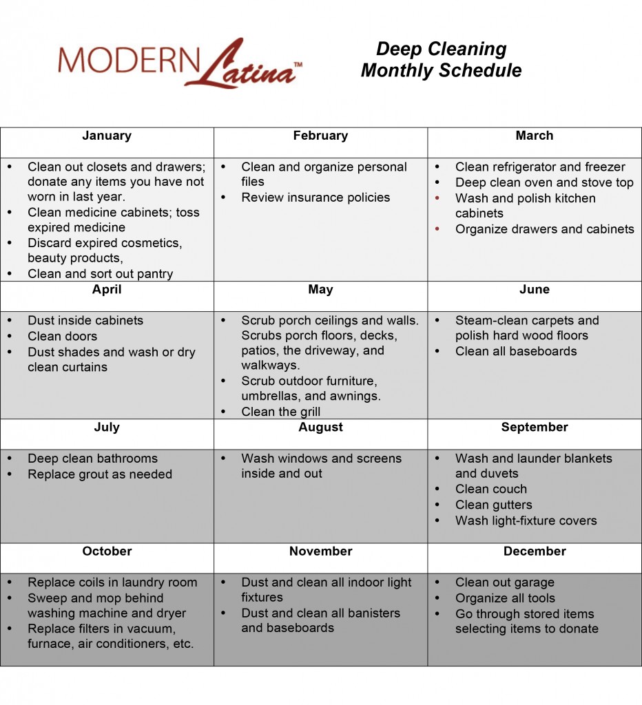 Deep-Cleaning-Schedule