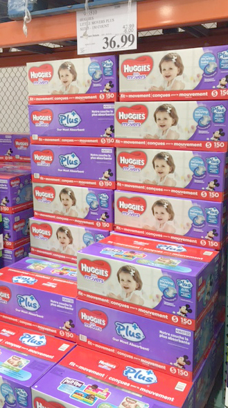 Huggies little snugglers store size 2 costco