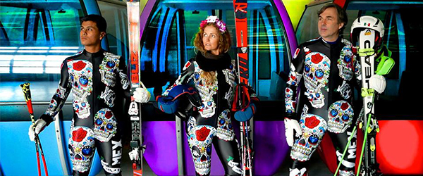 Mexico’s Alpine Ski Team Gear Is A Gorgeous Tribute To The Day Of The Dead