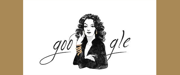 Google Doodle Celebrates Mexican Actress María Félix