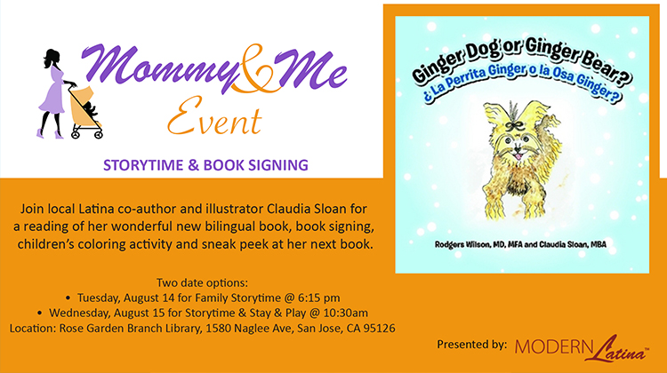 Storytime & Book Signing with Local Latina Co-author and Illustrator Claudia Sloan