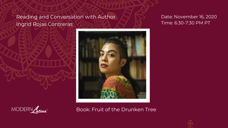 Reading and Conversation with Author Ingrid Rojas Contreras on November 16, 2020