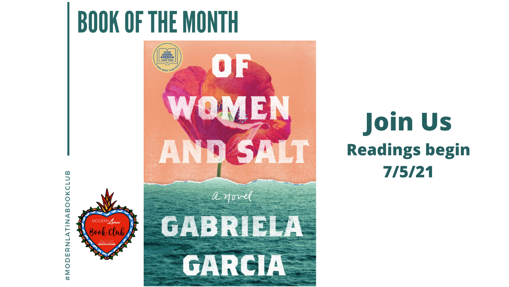 Of Women and Salt by Gabriela Garcia #ModernLatinaBookClub