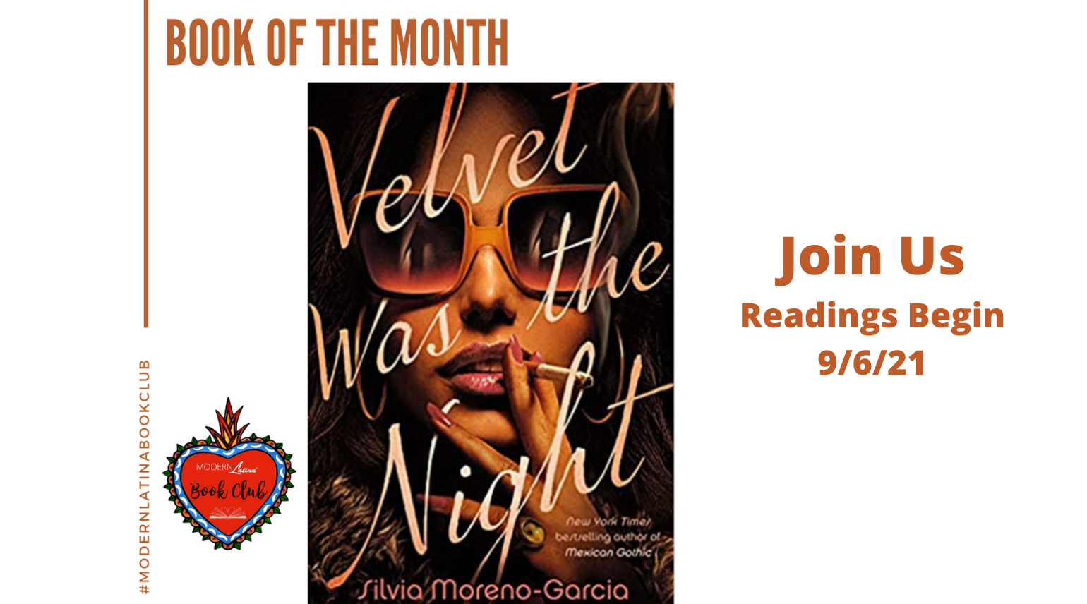 Velvet was the Night by Silvia Moreno-Garcia #ModernLatinaBookClub