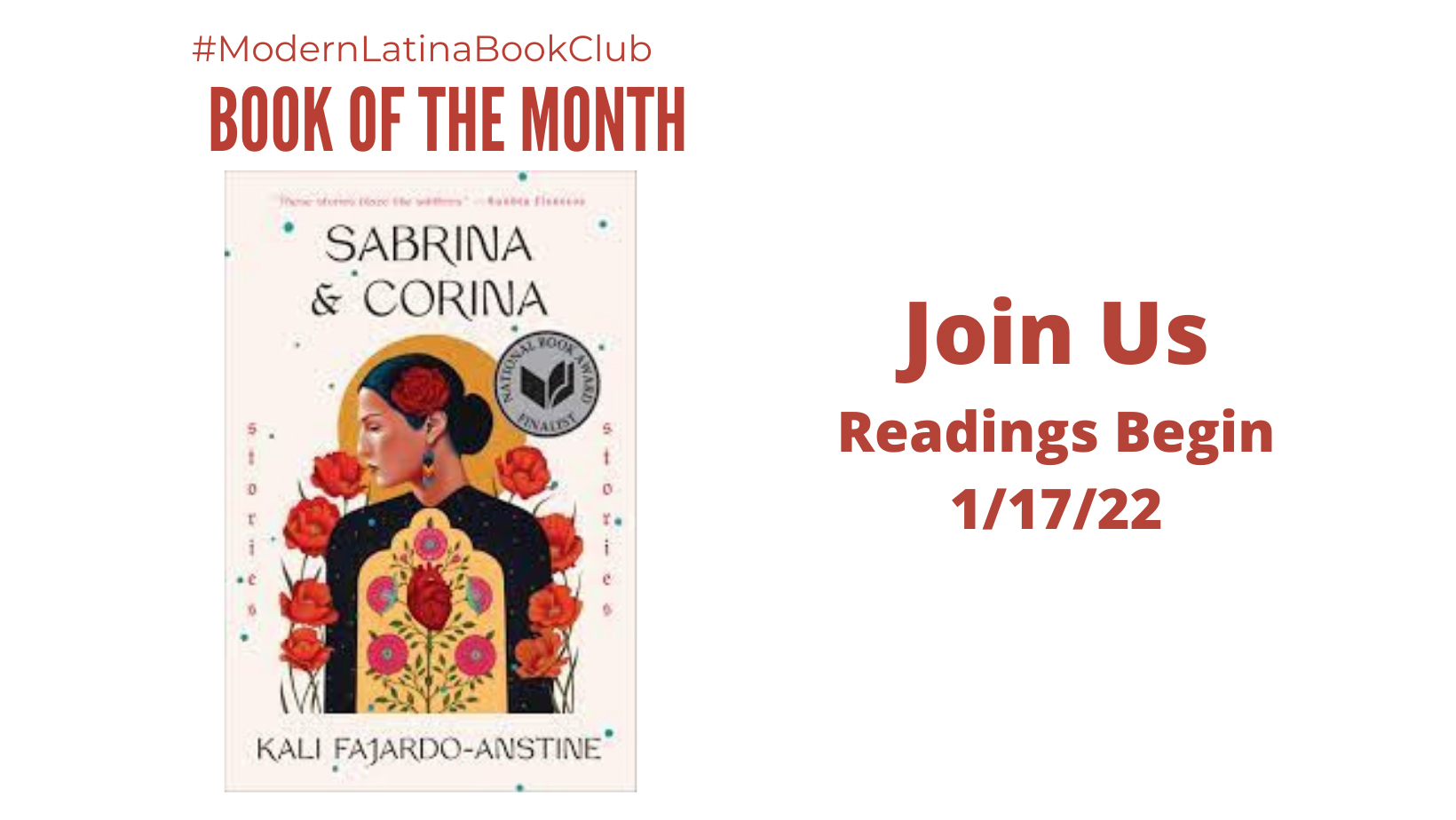 Sabrina & Corina: Stories by Kali Fajardo-Anstine #ModernLatinaBookClub