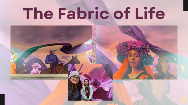 “The Fabric of Life” Mural in San Juan Bautista, CA
