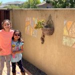 Geometric Mosaic Mural – Chalk Art Kid’s Activity