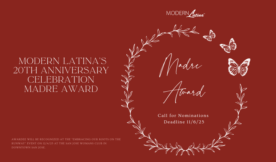 Modern Latina's 20th Anniversary Madre Award Nominations